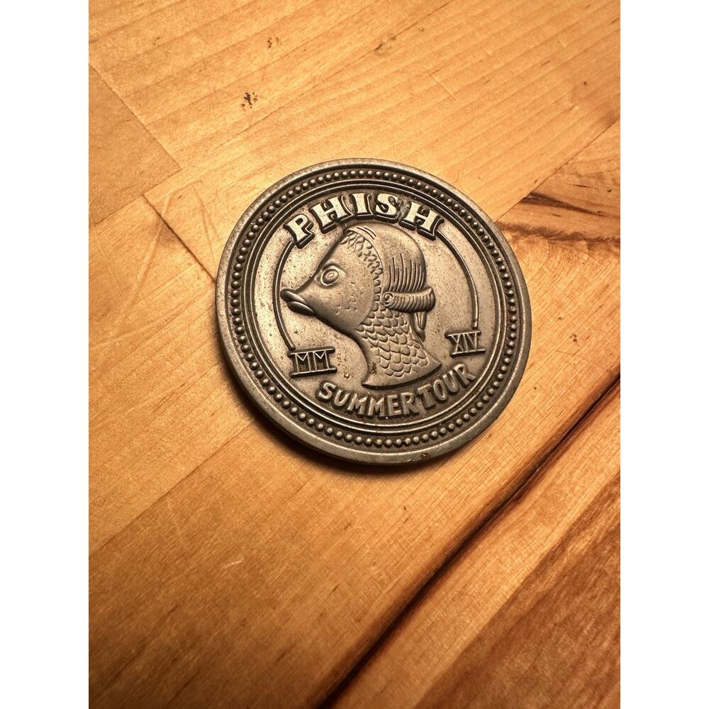 Phish Dicks Summer Tour 2014 Limited Edition Coin Art by Jim Pollock RARE